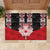 Canada Maple Leaf Rubber Doormat Haida Totem Inspired Art