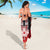 Canada Maple Leaf Sarong Haida Totem Inspired Art