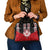 Canada Maple Leaf Shoulder Handbag Haida Totem Inspired Art