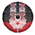 Canada Maple Leaf Spare Tire Cover Haida Totem Inspired Art