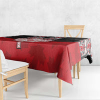 Canada Maple Leaf Tablecloth Haida Totem Inspired Art