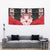 Canada Maple Leaf Tapestry Haida Totem Inspired Art