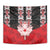 Canada Maple Leaf Tapestry Haida Totem Inspired Art