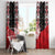 Canada Maple Leaf Window Curtain Haida Totem Inspired Art