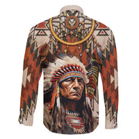 Native American Man Family Matching Off Shoulder Short Dress and Hawaiian Shirt Feather Headdress With Dream Catcher