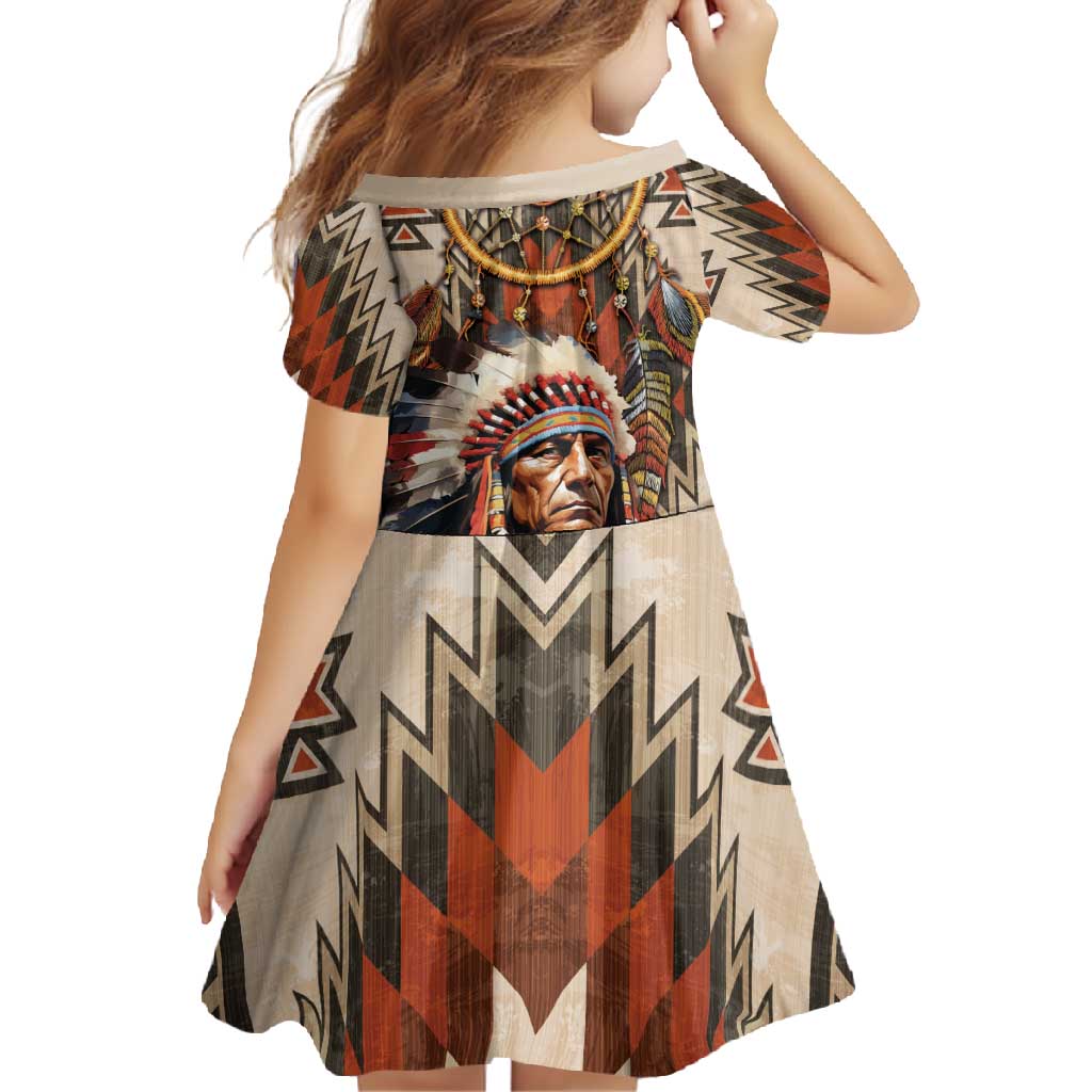 Native American Man Family Matching Tank Maxi Dress and Hawaiian Shirt Feather Headdress With Dream Catcher