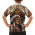 Native American Man Kid Hawaiian Shirt Feather Headdress With Dream Catcher
