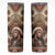 Native American Man Skinny Tumbler Feather Headdress With Dream Catcher