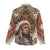 Native American Man Women Casual Shirt Feather Headdress With Dream Catcher