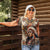 Native American Man Women Polo Shirt Feather Headdress With Dream Catcher