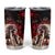 Native American MMIW Tumbler Cup Red Indian Women With Red Handprint