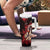 Native American MMIW Tumbler With Handle Red Indian Women With Red Handprint