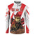 Personalised Canada Beaver Adventurer Button Sweatshirt With Maple Leaf