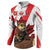 Personalised Canada Beaver Adventurer Button Sweatshirt With Maple Leaf