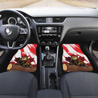 Canada Beaver Adventurer Car Mats With Maple Leaf