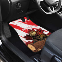 Canada Beaver Adventurer Car Mats With Maple Leaf