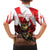 Personalised Canada Beaver Adventurer Family Matching Off The Shoulder Long Sleeve Dress and Hawaiian Shirt With Maple Leaf