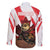 Personalised Canada Beaver Adventurer Family Matching Off Shoulder Maxi Dress and Hawaiian Shirt With Maple Leaf