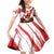 Personalised Canada Beaver Adventurer Family Matching Off Shoulder Short Dress and Hawaiian Shirt With Maple Leaf