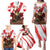 Personalised Canada Beaver Adventurer Family Matching Puletasi and Hawaiian Shirt With Maple Leaf