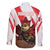 Personalised Canada Beaver Adventurer Family Matching Short Sleeve Bodycon Dress and Hawaiian Shirt With Maple Leaf