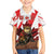 Personalised Canada Beaver Adventurer Kid Hawaiian Shirt With Maple Leaf
