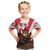 Personalised Canada Beaver Adventurer Kid T Shirt With Maple Leaf