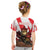 Personalised Canada Beaver Adventurer Kid T Shirt With Maple Leaf