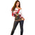 Personalised Canada Beaver Adventurer Off Shoulder Sweater With Maple Leaf