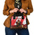 Canada Beaver Adventurer Shoulder Handbag With Maple Leaf