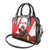 Canada Beaver Adventurer Shoulder Handbag With Maple Leaf