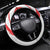 Canada Beaver Adventurer Steering Wheel Cover With Maple Leaf
