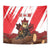 Canada Beaver Adventurer Tapestry With Maple Leaf