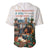 Never Underestimate A Girl Who Loves Reading Books Baseball Jersey