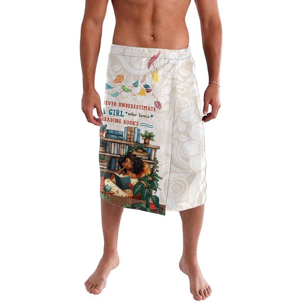 Never Underestimate A Girl Who Loves Reading Books Lavalava