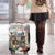 Never Underestimate A Girl Who Loves Reading Books Luggage Cover