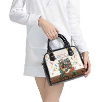 Never Underestimate A Girl Who Loves Reading Books Shoulder Handbag