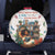 Never Underestimate A Girl Who Loves Reading Books Spare Tire Cover