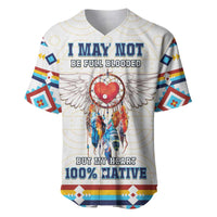 Native American Love Baseball Jersey Dream Catcher With Angel Wings