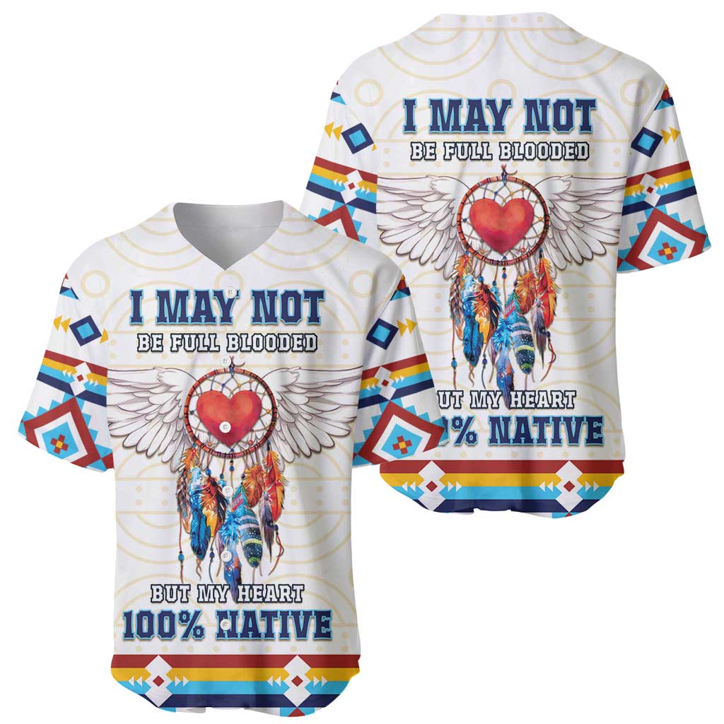 Native American Love Baseball Jersey Dream Catcher With Angel Wings