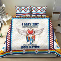 Native American Love Bedding Set Dream Catcher With Angel Wings