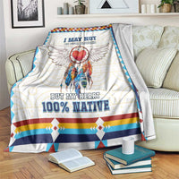 Native American Love Blanket Dream Catcher With Angel Wings