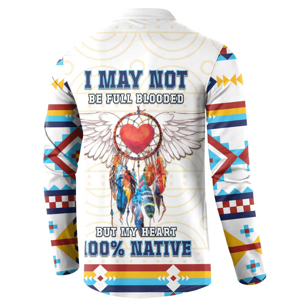 Native American Love Button Sweatshirt Dream Catcher With Angel Wings