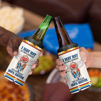 Native American Love 4 in 1 Can Cooler Tumbler Dream Catcher With Angel Wings