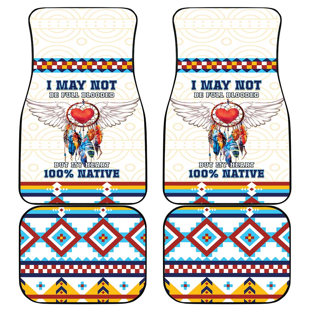 Native American Love Car Mats Dream Catcher With Angel Wings