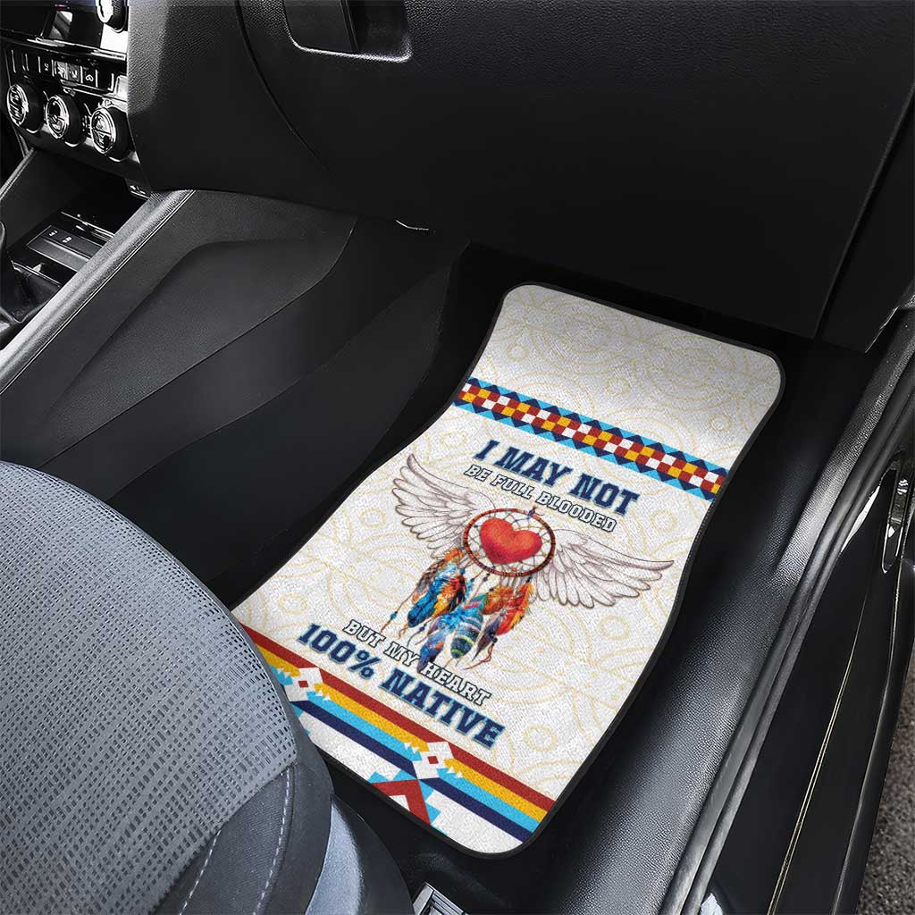 Native American Love Car Mats Dream Catcher With Angel Wings