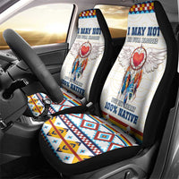 Native American Love Car Seat Cover Dream Catcher With Angel Wings