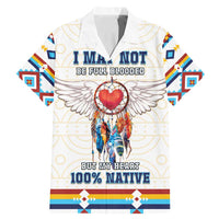 Native American Love Family Matching Mermaid Dress and Hawaiian Shirt Dream Catcher With Angel Wings