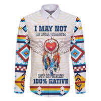 Native American Love Family Matching Short Sleeve Bodycon Dress and Hawaiian Shirt Dream Catcher With Angel Wings