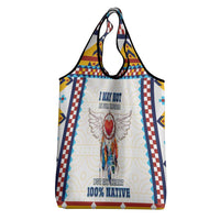 Native American Love Grocery Bag Dream Catcher With Angel Wings